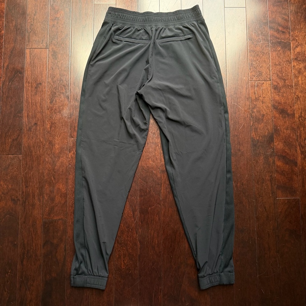Athleta Brooklyn Jogger Pants Women Size 2 Black Stretch Zip Pocket Gym Active - Picture 5 of 9
